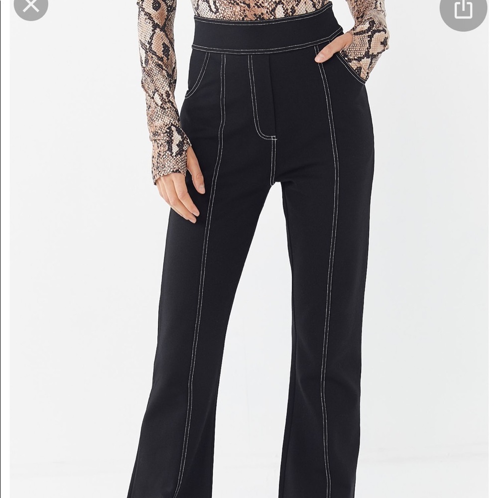 Urban Outfitters Black Wide Leg Pants